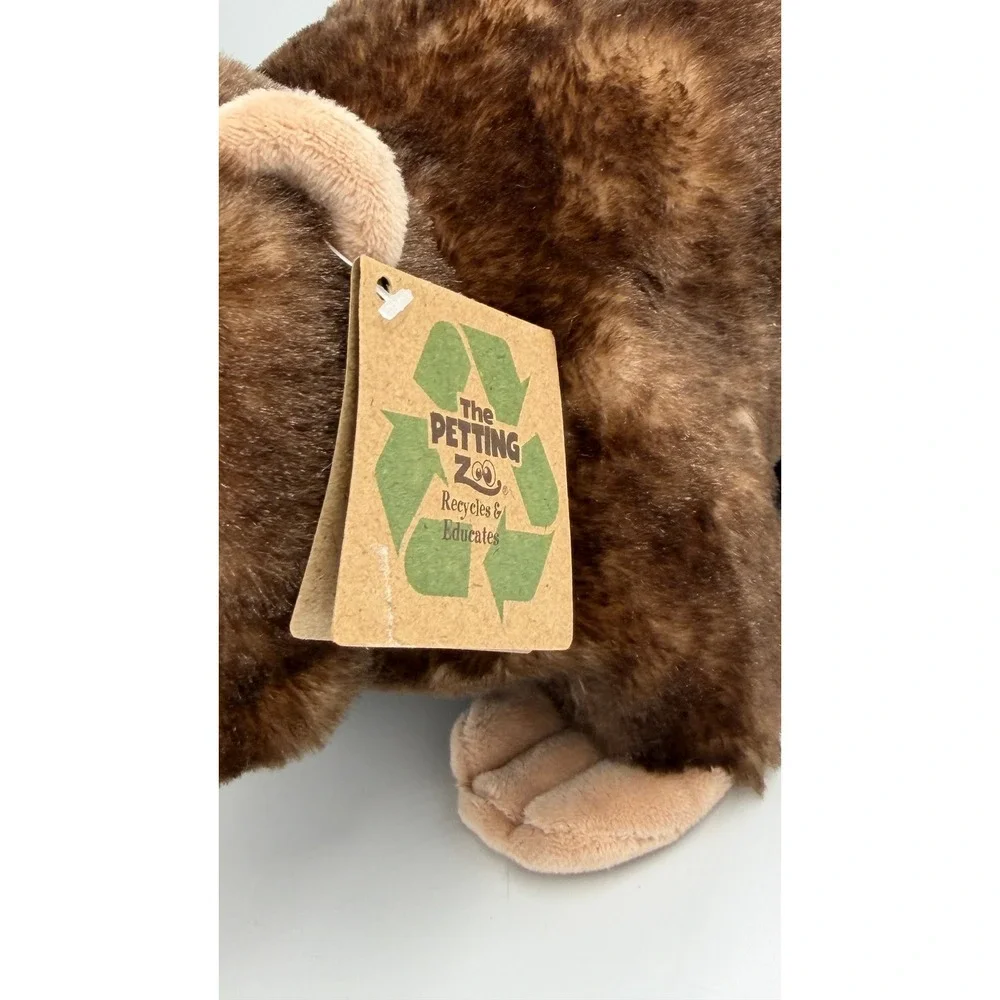The Petting Zoo Wild Onez Beaver Plush 12